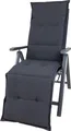 50318-701 Auflage Relaxliege Naxos anthrazit 175xx50x6 cm Sitzpolster (ohne Stuhl)