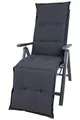 50318-701 Auflage Relaxliege Naxos anthrazit 175xx50x6 cm Sitzpolster (ohne Stuhl)