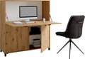 byLIVING Sekretär Montana, platzsparende Arbeitslösung mit viel Stauraum, Breite 120 cm