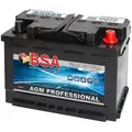 BSA Professional Solarbatterie AGM 75Ah 12V