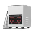 VEVOR Ultraschallreiniger 1,3 L professionelle 60 W Reinigungsmaschine mit Timer & Heizung, digitaler 40-kHz-Ultraschallreiniger mit Korb für Uhrgläser Schmuckhalter Industrieteile Werkzeuge Brillen