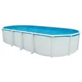 Steinbach Stahlwand Swimming Pool Set "Highline",weiß,640 x 366 x 132 cm