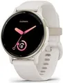 Garmin vívoactive 5 - Ivory - intelligente Uhr mit Band - Silikon - Handgelenkgröße: 125-190 mm - Anzeige 3,04 cm (1,2") - 4GB - Bluetooth, ANT+, Wi-Fi - 26 g (010-02862-11)