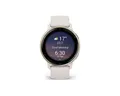 Garmin vivoactive 5 Sportuhr elfenbein/cremegold Smartwatch