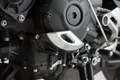 SW-Motech Motorgehäusedeckel-Schutz Schwarz/Silbern passt für Yamaha MT09/Tra...