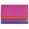 Mywalit Double Flap Wallet Geldbörse Leder 13 cm  pink