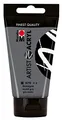 Marabu 12200002979 - Artist Acryl neutralgrau 75 ml, feine Acrylfarbe in Künstlerqualität, auf Wasserbasis, pastose Konsistenz, hoch pigmentiert, sehr gute Brillanz und Deckkraft