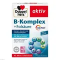 2x DOPPELHERZ B-Komplex+Folsäure Tabletten 45 ST