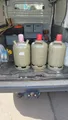 Gasflasche, grau, Propangas, Eigentum, 11kg, Stahl, leer, ohne Inhalt