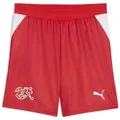 PUMA Sporthose Schweiz 2026 Shorts Jugendliche rot 152