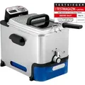 TEFAL Oleoclean PRO FR 8040 INOX & DESIGN - Fritteuse - Silber