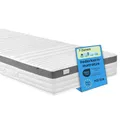 Bodyprotect Federkernmatratze 80x200 cm, orthopädische Matratze Härtegrad H3, ergonomische 7 Zonen Taschenfederkernmatratze, Mattress 80 x 200, Höhe 21, Made in EU, Öko-Tex