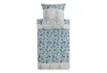Bassetti Bettwäsche Bettwäsche Bassetti Mako Satin Monnalisa C1 türkis blau 135x200, Mako Satin, 2 teilig, 100% Baumwolle (Premium Mako Satin)