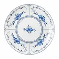 Seltmann Weiden Frühstücksteller Amina Strohblume, Teller, Porzellan, Blau 19 cm