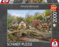 Thomas Kinkade Studios: Sommer in Cobblestone Village (2000 Teile)
