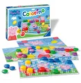 Ravensburger Kinderspiele - 20892 - Peppa Pig Colorino, Kinderspiel zum Farbenlernen, Mosaik Steckspiel, ab 2 Jahre