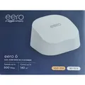 Amazon eero 6 Dualband Wi-Fi WLAN-Mesh Signalverstärker zur Erweiterung des vorhandenen eero-Netzwerks, 500 Mbit/s, bis zu 140 m2, weiß - Weiß