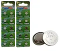 20x AG7 PoundMax Alkaline Knopfzelle/Uhren LR927 LR57 395 399 SR927W SR57 1,5V