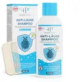 Health Press Anti-Läuse-Shampoo – 200 ml Vorteilspackung – Läuse Shampoo inkl. Läusekamm – Läuseshampoo Familienpackung für Erwachsene, Kinder – In EU zugelassenes Medizinprodukt in Apothekenqualität