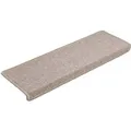 vidaXL Stufenmatten 15 Stk 65x21x4 cm Taupe Rechteckiger Rand 134573