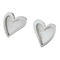Ernstes Design Herz Ohrringe Ohrstecker E555 Edelstahl Stahlschmuck
