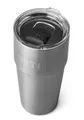 YETI Rambler Thermobecher 20 oz (591 ml) Stainless Steel – Kaffeebecher To Go, Thermotasse mit abnehmbarem MagSlider–Deckel, Isolierbecher aus Edelstahl