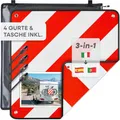 Warntafel Fahrradträger – Für Italien, Spanien & Portugal – ECE R70 geprüft –...