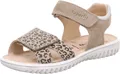 Superfit Effektleder Sandale Beige