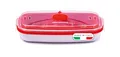 Snips, Eierkocher - Omelettkocher für die Mikrowelle, Eierkocher Mikrowelle 0,75 l, 24 x 12,5 x 6 cm, Eierkocher 2 Eier Farbe Weiß und Rot, Hergestellt in Italien