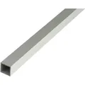 Gah - Alberts Vierkantrohr, Alu Silber Elox., Lxbxs 1000 X 30 X 30 X 2 Mm