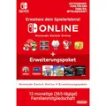 Nintendo Switch Online Family 12 Monate + Erweiterungspaket Digital Code  Download