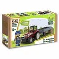 KiddiCraft Brickfarm - Großer Schlepper mit Anhänger - deutsch 300434