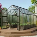 Vitavia, Gewächshaus "Olymp 11500", schwarz, 4 mm HKP, 11,5 m2