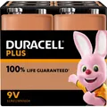Duracell 9 VOLT BLOCK PLUS / DURACE MN 1604/4STK LR61 9V 142305