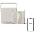 Dreame C1 Station Fensterputzroboter,5500Pa Saugkraft,Stabil und sicher,Nass-und Trockenreinigung,Dual-Spray,CornerClean,Intelligente Navigation,Creme - Weiß