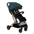 MoMi ESTELLE Reise Buggy Klein Zusammenklappbar - Kinderwagen Klappbar für Kinder bis 15kg ab 6 Monaten - Reisebuggy mit Liegefunktion - Kinderbuggy Leicht 7,5kg - 5-Punkt-Sicherheitsgurt