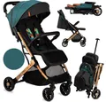 MoMi Kinder-Buggy Estelle, (Packung), Leicht & kompakt, mit Liegefunktion bis 15 kg