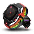 Atari 2600 My Play Watch – Retro-Gaming-Smartwatch mit selektiver Technologie, Nicht verbunden, integriertem Tausendfüßler, Pong, Missile Command, Super-Breakout, Fitness-Tracker, IP68