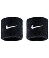 Nike Schweissband Swoosh Classic (Baumwollmix) 2025 schwarz - 2 Stück