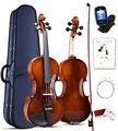 Aileen Violin 4/4 Erwachsene, Geige Anfänger Glänzendes antikes Erscheinungsbild