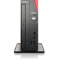 Fujitsu ESPRIMO G6012 - Ultra kompakter Mini-PC - Core i5 12400T / 1.8 GHz - RAM 16 GB - SSD 512 GB - UHD Graphics 730 - GigE, Bluetooth 5.2, 802.1... - Rot