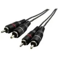 Schwaiger CIK5450 - 2 x RCA - Männlich - 2 x RCA - Männlich - Schwarz - Sichtverpackung (CIK5450533)