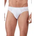 HUBER Slip Herren Brasil Slip hautnah Soft Modal (Stück, 1-St) - weiß 3XL