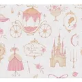 A.S. Creation Vliestapete Prinzessin Märchen 10,05 m x 0,53 m Beige-Rosa FSC®