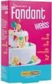 Decocino Fondant Weiß 250g Tortendekoration Backzubehör 1er Pack
