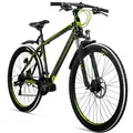 26 Zoll Mountainbike Bergsteiger Canberra Scheibenbremsen Shimano Hardtail MTB