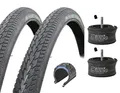 2 x Pannensicherer Fahrradreifen 28" Black Dingo Spinifex 700x35C / 700x40C AV DV SV Reifen schwarz zum Wählen (28 Zoll (42-622), AV (Autoventil))