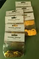 7x Streudekor "Eheringe" Hochzeit Gold - Neu / OVP