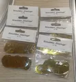 6x Streudekor "Eheringe" Hochzeit Gold - Neu / OVP