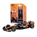 Bburago – F1 McLaren F1 MCL39 2025#81 Oscar Piastri, Diecast-Modellauto im Maßstab 1:64, detaillierte Nachbildung eines Formel-1-Rennwagens, offizielle McLaren-Farben, Sammlerblister, 14+
